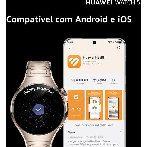 Huawei Watch 5 46mm - Titanium Black - Image 7