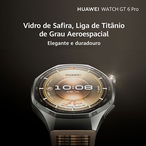 Huawei Watch GT6 Pro - 46mm - Prateado | Bracelete de Titânio - Image 6