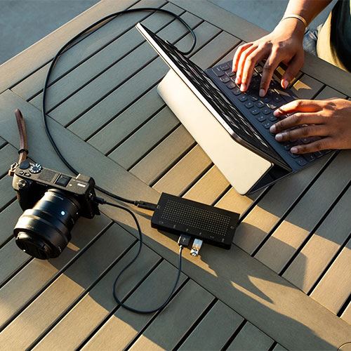 HUB StayGo USB-C 8 em 1 - Preto - Image 3