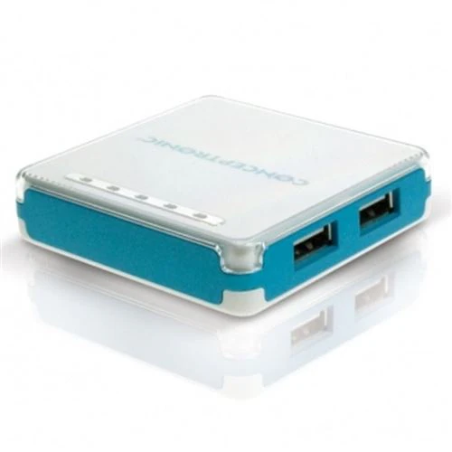 Hub USB 2.0 Conceptronic 4 Portas C4USB2BL - Image 2