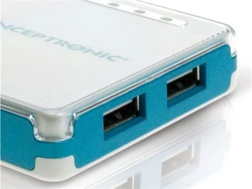 Hub USB 2.0 Conceptronic 4 Portas C4USB2BL - Image 4