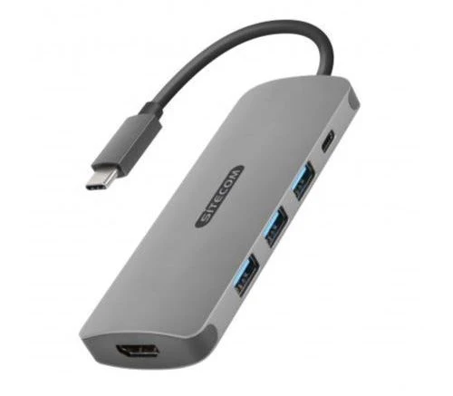 HUB USB 3.0 Sitecom 3x USB-A. 1xUSB-C. 1xHDMI (190972)