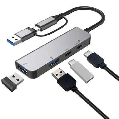 Hub USB/USB-C Accsup 4 em 1 - Image 2