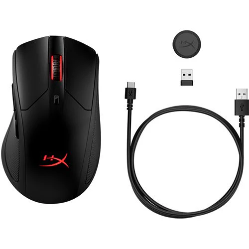 Rato Gaming Wireless HyperX Pulsefire Dart RGB - Preto - Image 6