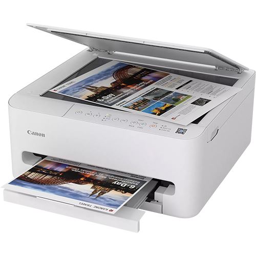 Impressora Multifunções a Jato de Tinta canon Pixma TS4150i - Branca - Image 4