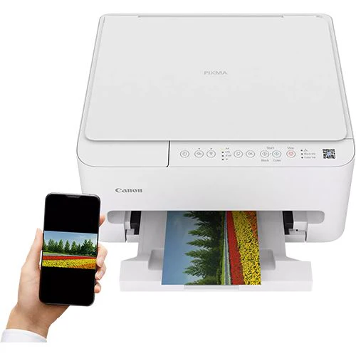 Impressora Multifunções a Jato de Tinta canon Pixma TS4150i - Branca - Image 7