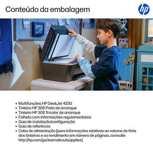 Impressora Multifunções HP DeskJet 4330 - Preto | Elegível para o Instant Ink - Image 6