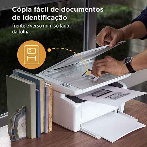 Impressora HP LaserJet MFP M140we Printer 7MD72E - Image 5
