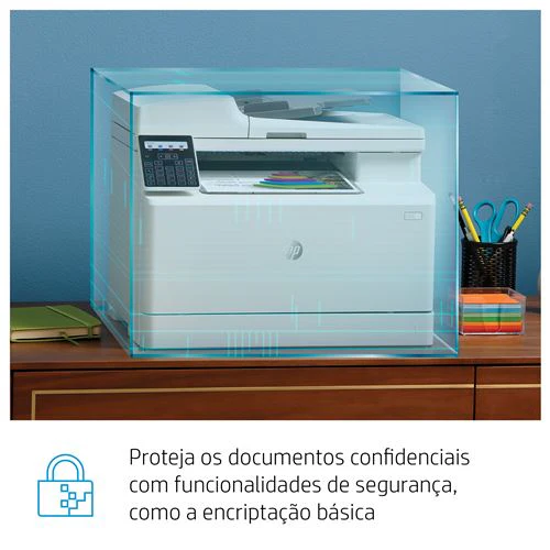 Impressora Multifunções HP Color LaserJet Pro M188fw - Wi-Fi - Image 8