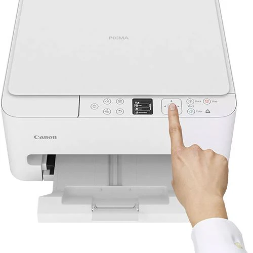 Impressora Multifunções Jato de Tinta Canon Pixma TS6550i - Branca - Image 6