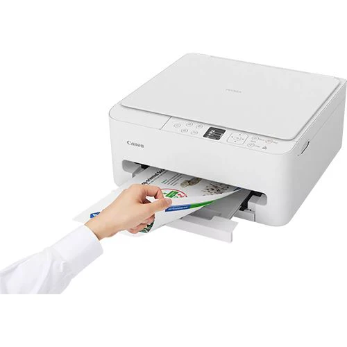 Impressora Multifunções Jato de Tinta Canon Pixma TS6550i - Branca - Image 7