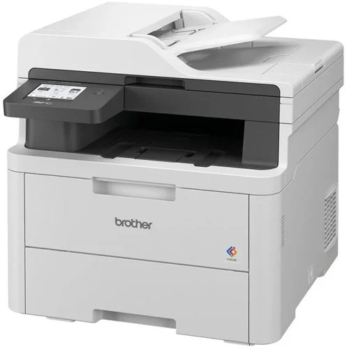 Impressora Multifunções Laser LED Brother MFC-L3740CDWE | 18 ppm | Wi-Fi | Branco - Image 2