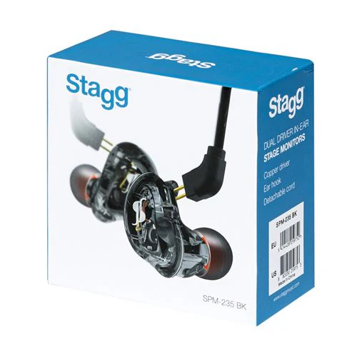 Auriculares Monitor Stagg Spm-235 - Preto - Image 9