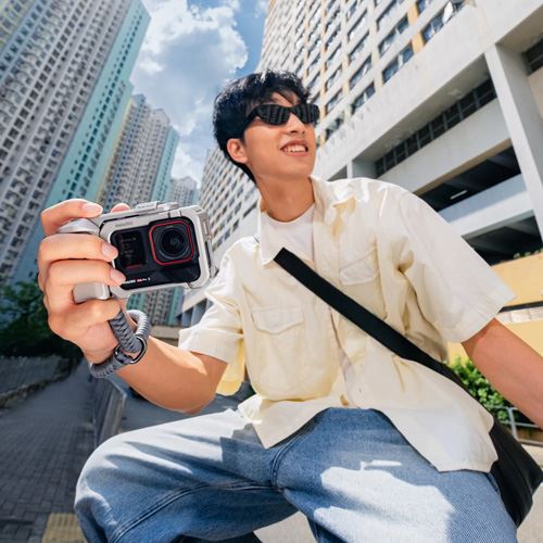 Insta360 Xplorer Grip Kit para Ace Pro 2/Ace Pro - Prateado - Image 7