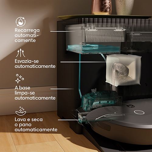 Aspirador Robot iRobot Roomba® Combo® 10 Max + Base AutoWash™ - Image 6