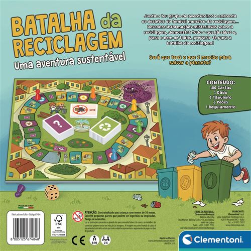 Jogo Batalha da Reciclagem - BoardGames | Clementoni - Image 5