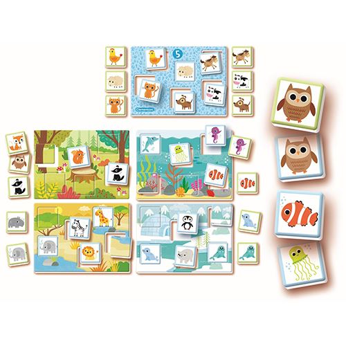 Jogo Bingo dos Animais - Education Clementoni - Image 2