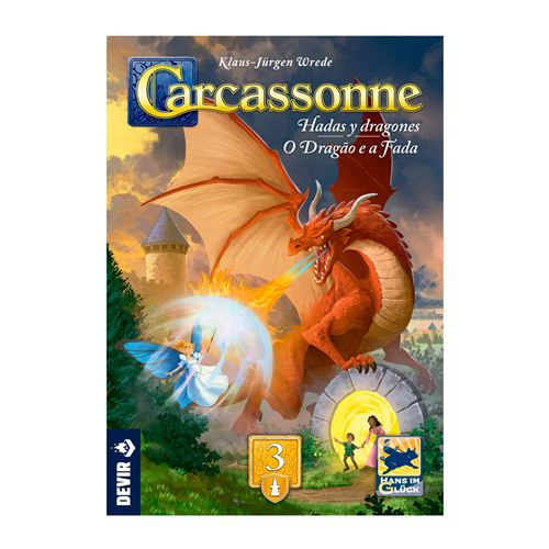 Jogo Carcassonne Expansão 3: O Dragão e a Fada - Devir - Image 2