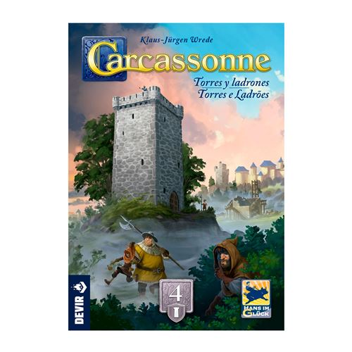 Jogo Carcassonne Expansão 4: Torres e Ladrões - Devir - Image 2