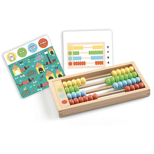 Jogo com Ábaco - Perlix - Edu Ludo | Djeco - Image 3