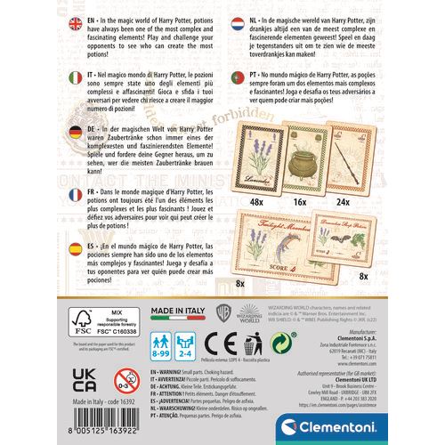 Jogo de Cartas Harry Potter - Clementoni - Image 4