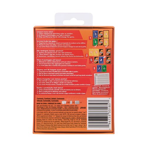 Jogo de Cartas UNO Zero - Mattel - Image 4