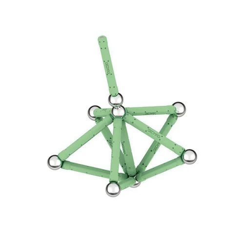 Jogo de Construção Glow 25 Peças - Material Reciclado - STEM - Geomag | Toy Partner - Image 2