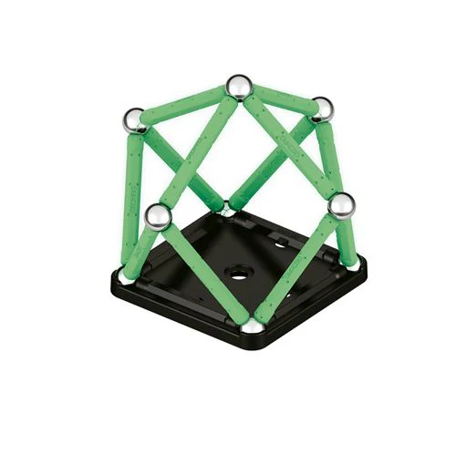 Jogo de Construção Glow 25 Peças - Material Reciclado - STEM - Geomag | Toy Partner - Image 3