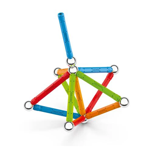 Jogo de Construção Supercolor 25 Peças - Material Reciclado - STEM - Geomag | Toy Partner - Image 5