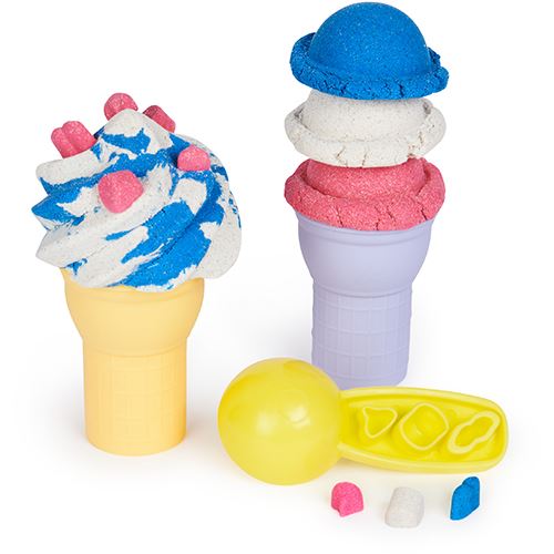 Jogo de Plasticina Kinetic Sand - Máquina de Gelados - Spin Master - Image 3
