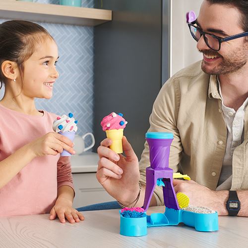 Jogo de Plasticina Kinetic Sand - Máquina de Gelados - Spin Master - Image 5