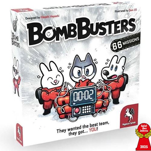 Jogo de Tabuleiro Bomb Busters - Versão Inglesa - Pegasus Spiele | Divercentro - Image 2