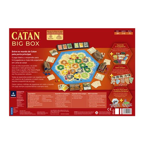 Jogo de Tabuleiro Catan Big Box - Devir - Image 2