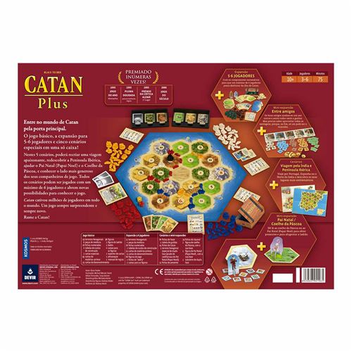 Jogo de Tabuleiro Catan Big Box - Devir - Image 3