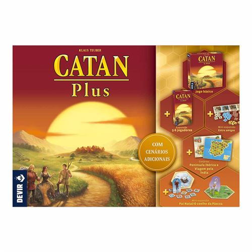 Jogo de Tabuleiro Catan Big Box - Devir - Image 4