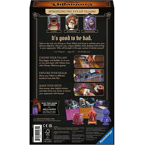 Jogo de Tabuleiro Disney Villainous Bigger And Badder - Ravensburger | Divercentro - Image 2