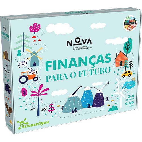 Jogo de Tabuleiro Finanças Para o Futuro - STEAM - Science4you