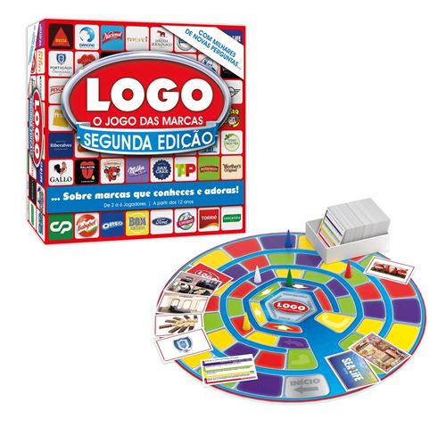 Jogo de Tabuleiro Logo o Jogo das Marcas - Image 2