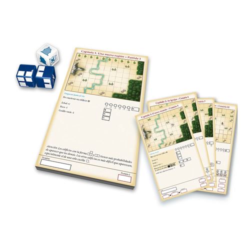 Jogo de Tabuleiro My City Roll & Write - Devir - Image 2