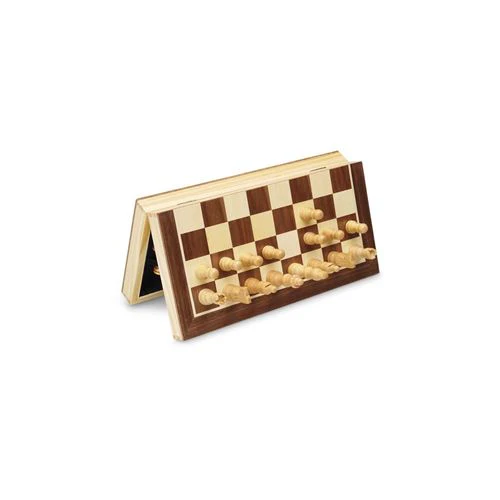Jogo de Xadrez Portátil em Madeira - Image 2