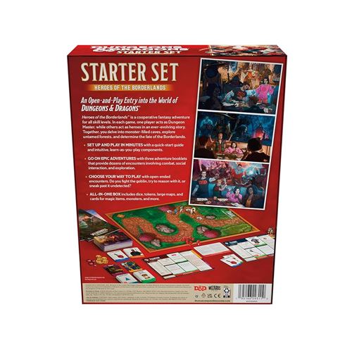 Jogo Dungeons & Dragons: Heroes Of The Borderlands - Starter Set - Divercentro - Image 2