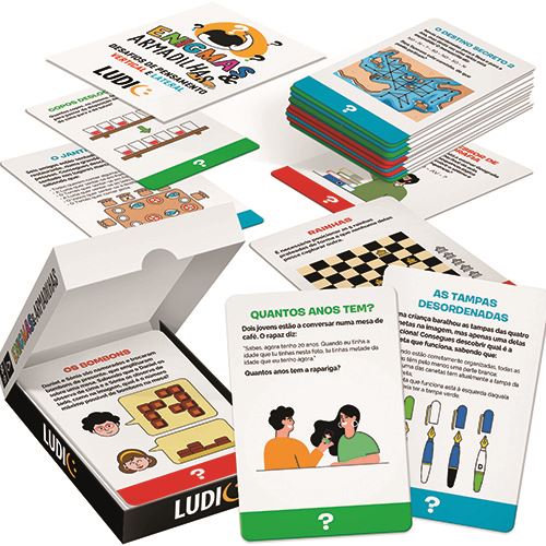 Jogo Enigmas & Armadilhas - Ludic | Sig Toys - Image 2