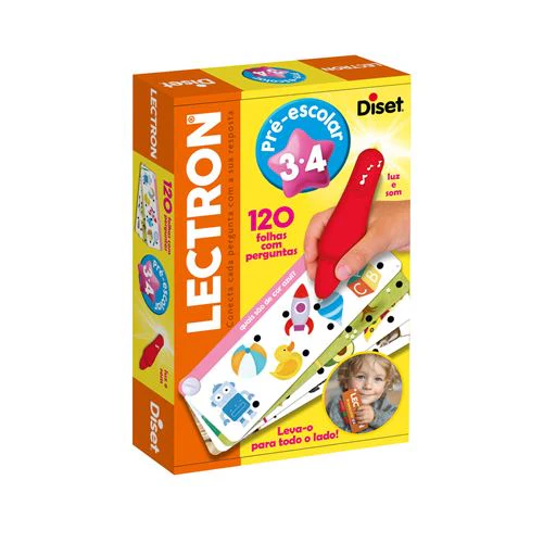 Jogo Fan On The Go - Pré Escolar 120 Exercícios 3 a 4 Anos - Lectron | Diset