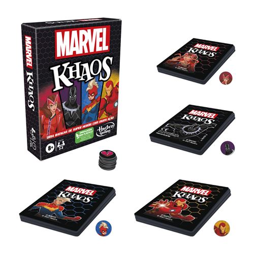Jogo Khaos Marvel - Hasbro Gaming - Image 4