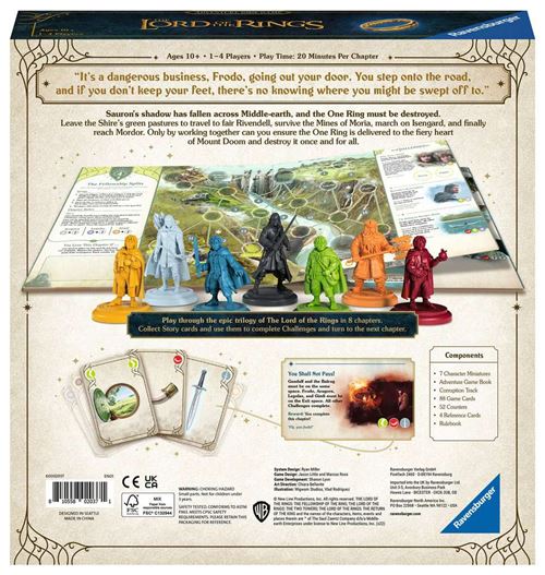 Jogo Lord Of Rings - Adventure Book Game | Ravensburger - Image 2