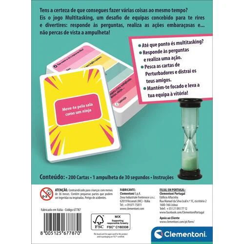 Jogo de Tabuleiro Multitasking - Clementoni - Image 4