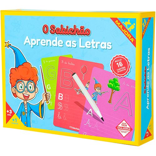 Jogo O Sabichão: Aprende as Letras - Majora | Concentra - Image 3