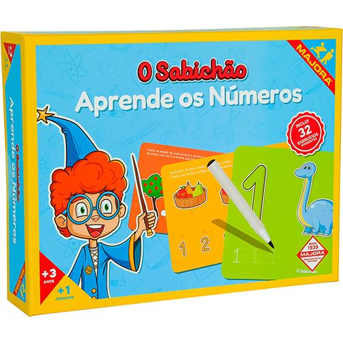 Jogo O Sabichão: Aprende os Números - Majora | Concentra - Image 2