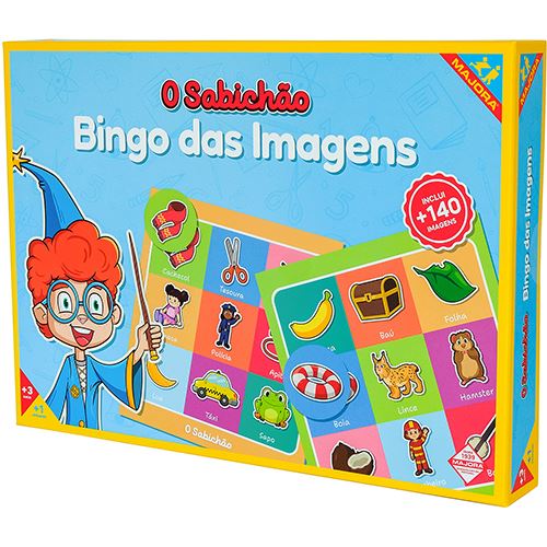 Jogo O Sabichão: Bingo das Imagens - Majora | Concentra - Image 3
