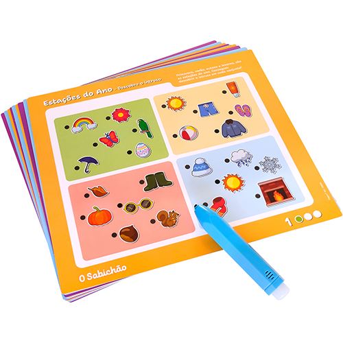 Jogo O Sabichão: Desafios Interativos com Caneta Mágica - Majora | Concentra - Image 4